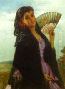 A Spanish Beauty by John Haynes-Williams