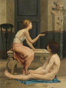 Jeu D'osselets by Jean-Louis Hayon