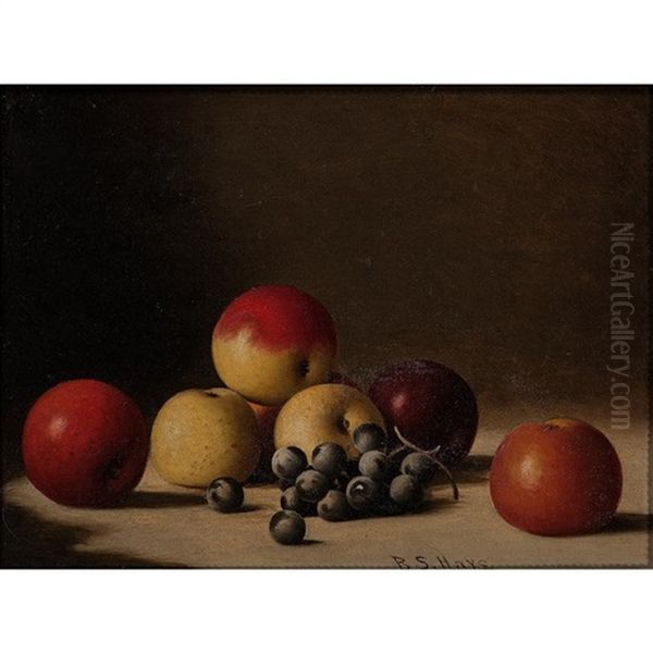 Still Life With Grapes And Apples - view 1