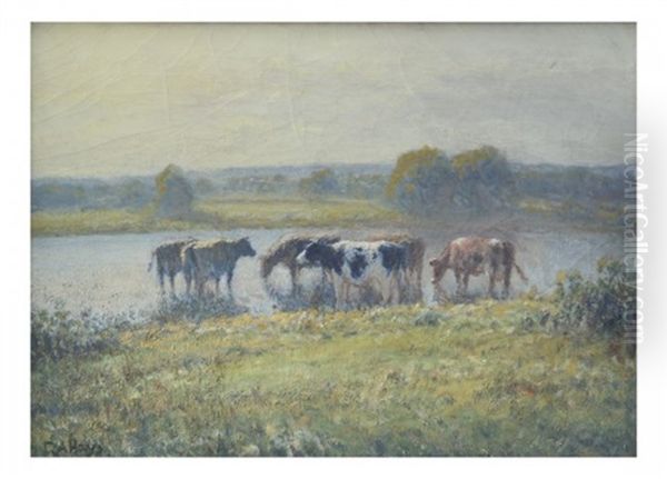 Landscape With Cattle - view 1