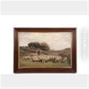 Hersman With Sheep