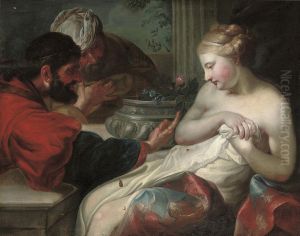 Susannah And The Elders by Nicolo Bambini
