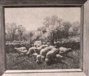 Sheep Coming Through The Bar Way Sheep Coming Through The Bar Way
