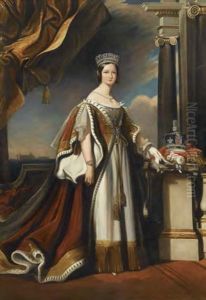 Portrait De La Reine Victoria