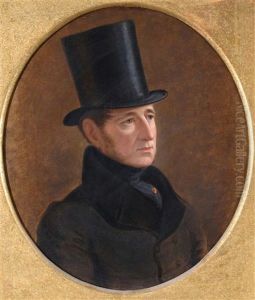Portrait Study Of Colonel Samuel White M.p. For Leitrim, Ireland
