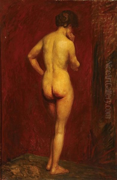 Standing Female Nude - view 1
