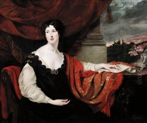Portrait Of Anne, Daughter Of Hon W.f. Elphinstone