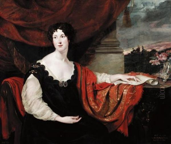 Portrait Of Anne, Daughter Of Hon. W.f. Elphinstone - view 1