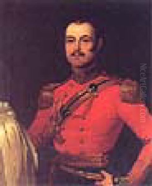 Portrait Of Lt. Col. John Townshend Wearing Uniform - view 1