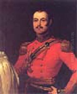 Portrait Of Lt. Col. John Townshend Wearing Uniform