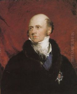 Portrait Of John, Sixth Duke Of Bedford, K.g., Wearing A Brown Coat Over A Fur-collared Coat And The Garter Star