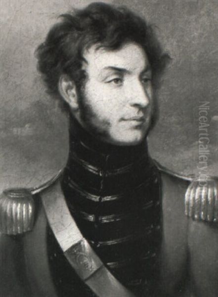 Portrait Of A Gentleman (lieutenant Harrison?) - view 1