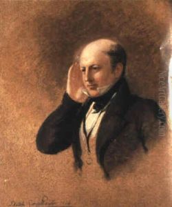 Portrait Of Thomas Bish Esqr. M. P. For Leominster by George Hayter
