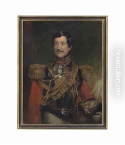 Portrait Of Stapleton Cotton, 1st Viscount Combermere (1773-1865), Half-length, In The Uniform Of The 1st Life Guards
