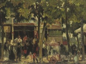 A Fete At Tours by Alfred Frederick William Hayward
