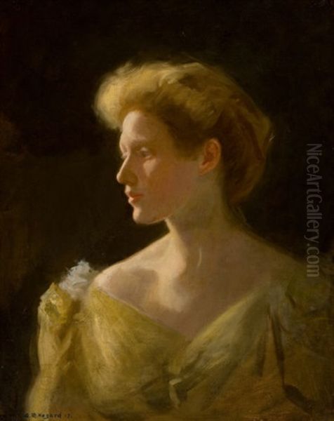 Woman In A Yellow Dress - view 1