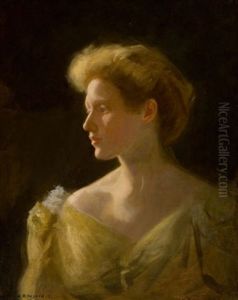 Woman In A Yellow Dress Woman In A Yellow Dress