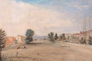 View Of A Town by Coplestone Warre Bampfylde