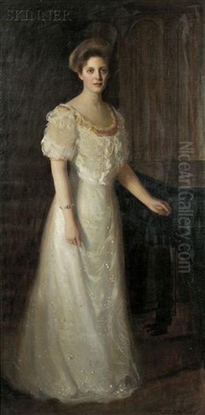 Portrait Of Irene (nee Sweet) Dutcher Of Hopedale, Massachusetts - view 1