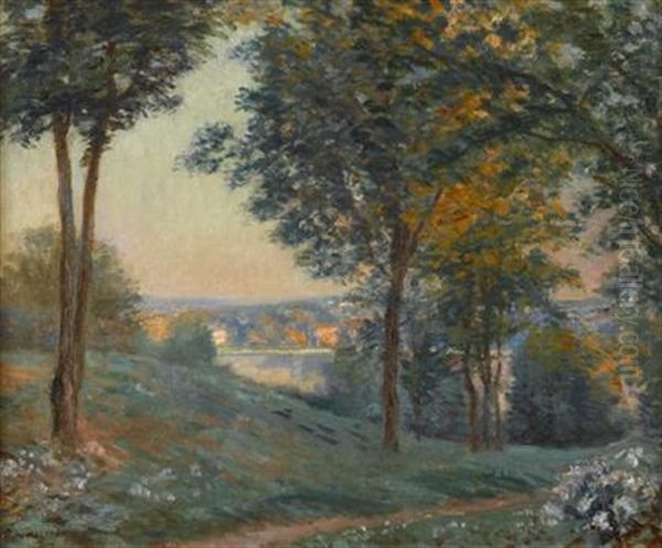 Wooded River Landscape - view 1
