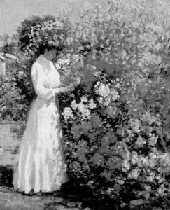 Working In The Garden