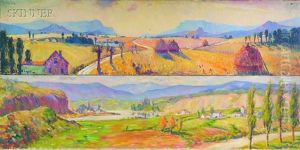 Fort Devens Landscape (+ Another, Similar; 2 Works)