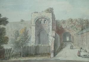 Figures By A Ruin by Coplestone Warre Bampfylde