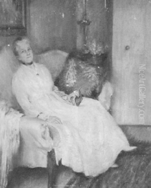 The Artist's Mother Resting In The Parlor - view 1