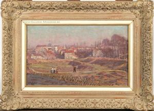 Vue De Scherpenheuvel by Alfred Hazledine
