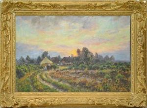 La Moisson by Alfred Hazledine