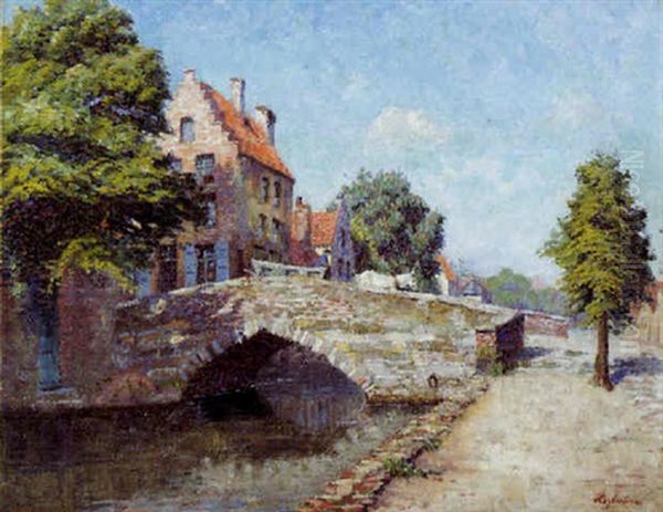 Pont Ensoleille A Bruges - view 1