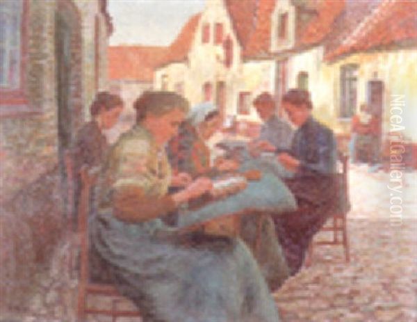 Klossende Vrouwen Te Brugge - view 1