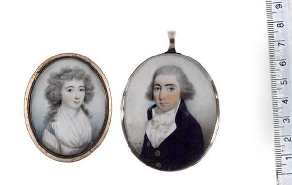 Portrait Of A Lady (+ Portrait Of A Gentleman; 2 Works) - view 1