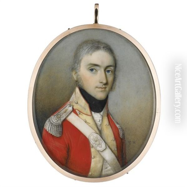 Portrait Of An Officer Wearing The Uniform Of The 62nd Foot Regiment - view 1