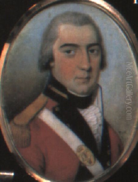 Portrait Of An Officer Of The Liverpool Independent Volunteers - view 1