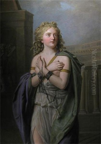 Zenobia Queen Of Palmyra Conducted In Chains Through The Streets Of Rome - view 1