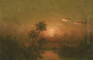 Florida Sunset: A Study by Martin Johnson Heade