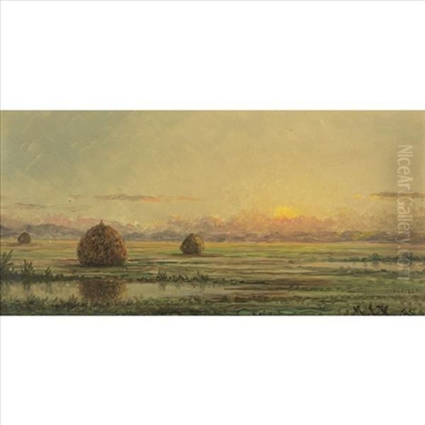 Sunset (sketch) - view 1