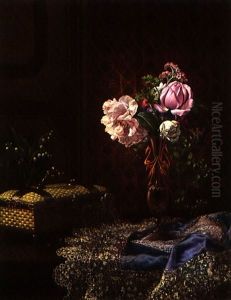 Floral Piece by Martin Johnson Heade