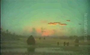 Peace At Sunset by Martin Johnson Heade