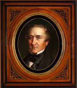 Portrait Of A Gentleman In A Black Cravat