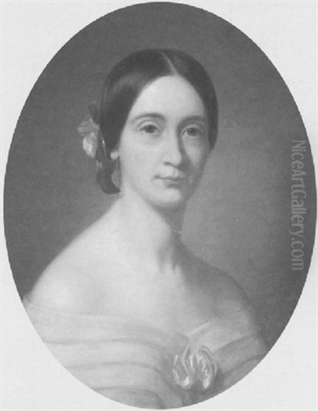 Portrait Of Miss Brown Of Providence, Rhode Island - view 1