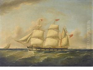 The Barque Dumfrieshire Off Great Orme's Head, North Wales The Barque Dumfrieshire Off Great Orme's Head, North Wales