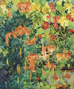View From The Artist's Studio by Frank Gascoigne Heath