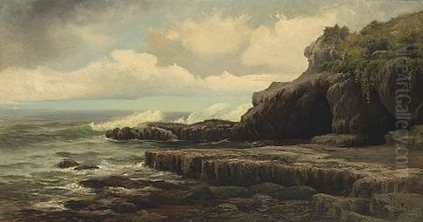 A Cave On The Santa Cruz Coast - view 1