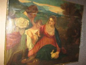 Virgin And Child (after Titian)