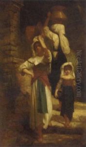 Water Carriers At The Well
