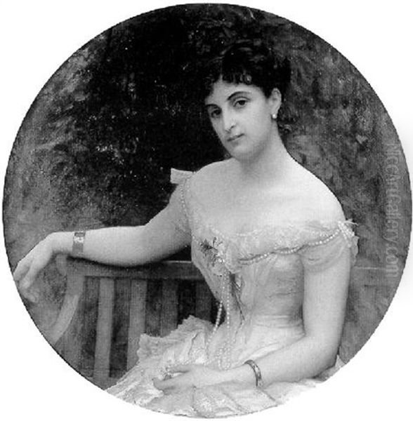 Portrait De Femme Au Collier De Perles - view 1