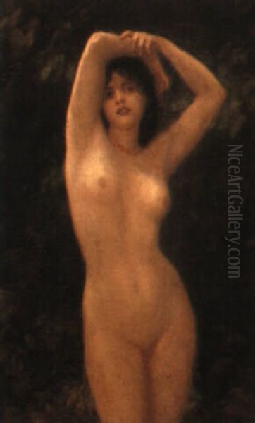 Jeune Fille Nue Au Collier - view 1