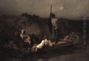 La Malaria by Antoine Auguste Ernest Hebert